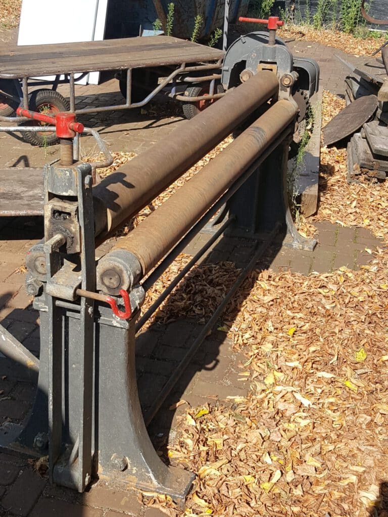 Wals voor het buigen van stalen platen