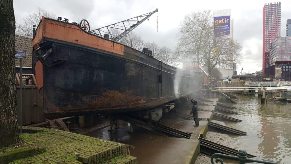 Schip bij Stadswerf Koningspoort (16)