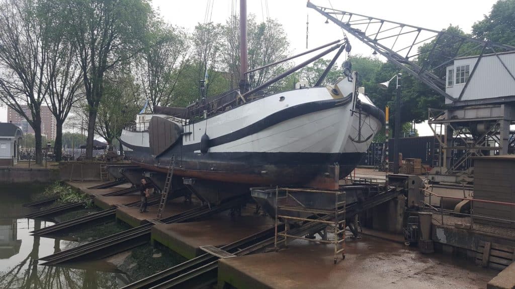 Schip bij Stadswerf Koningspoort (18)