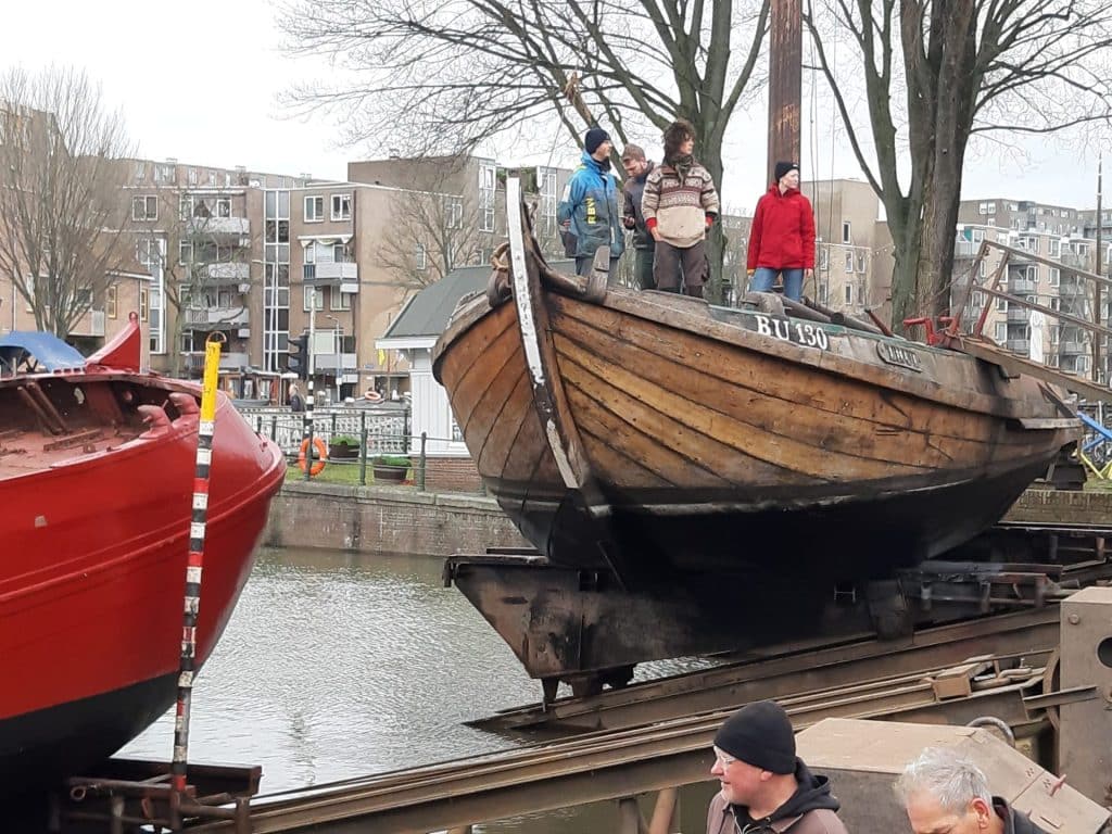 Schip bij Stadswerf Koningspoort (23)