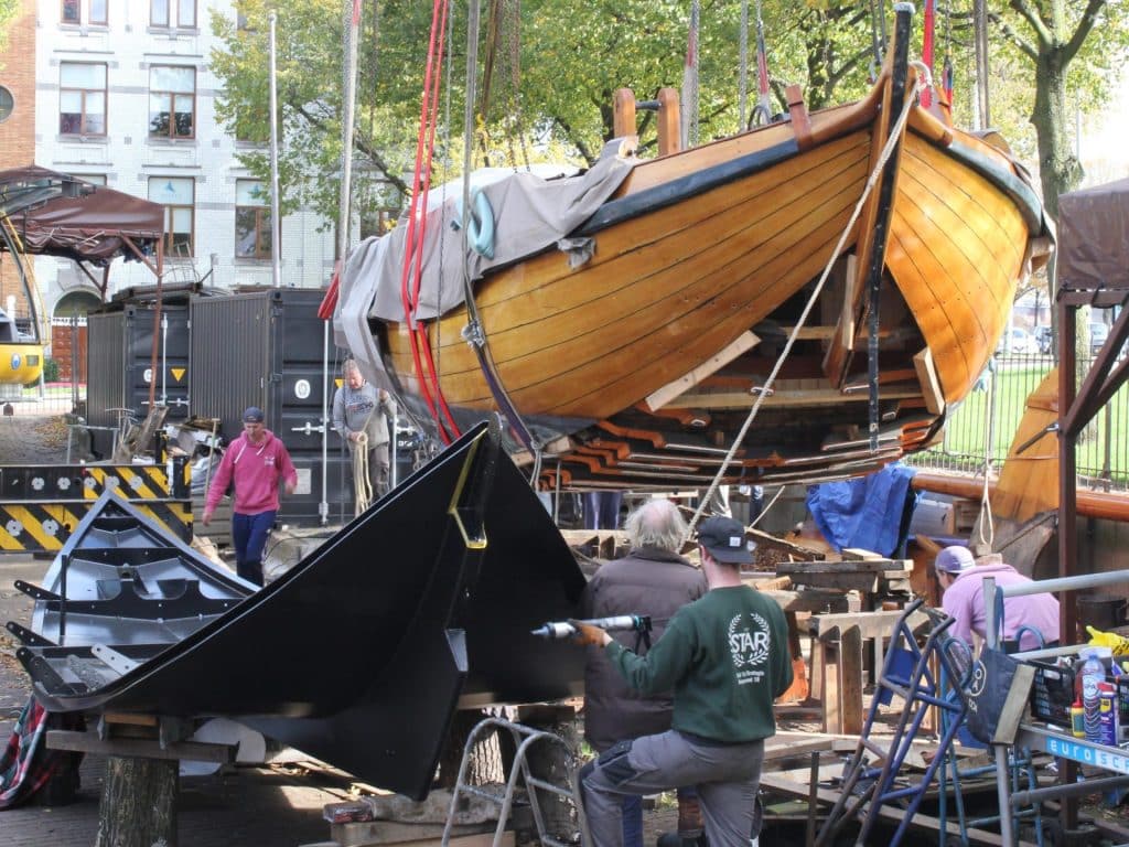 Schip bij Stadswerf Koningspoort (31)