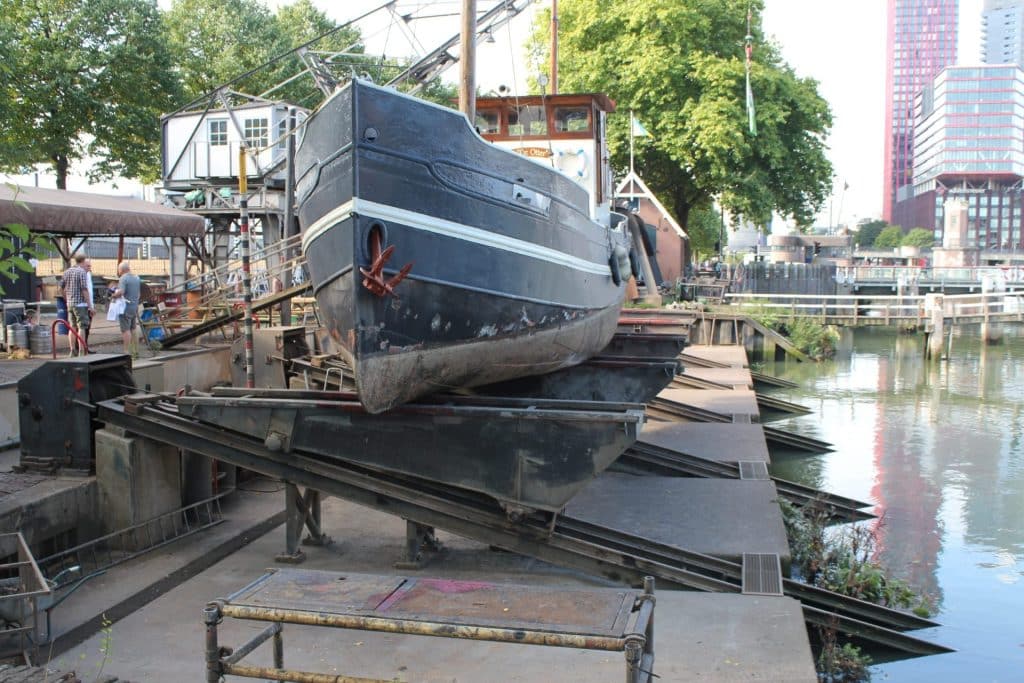 Schip bij Stadswerf Koningspoort (33)