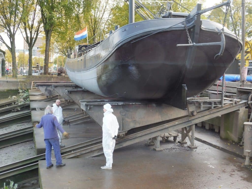 Schip bij Stadswerf Koningspoort (41)