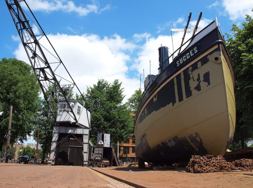 Schip bij Stadswerf Koningspoort (42)