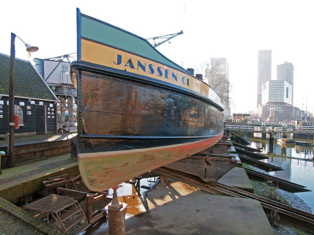 Schip bij Stadswerf Koningspoort (43)